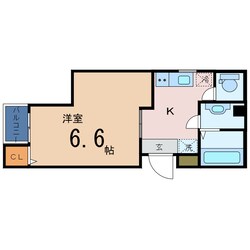 ラフィーネ新森の物件間取画像